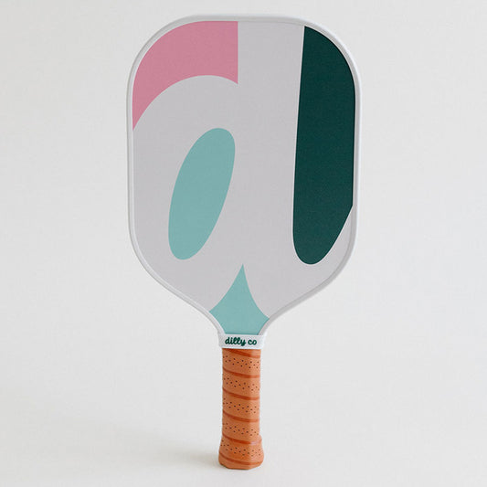 Fiberglass Pickleball Paddle with Dilly Co "D" on Front