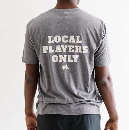 Men's Crewneck T-shirt with Local Players Only